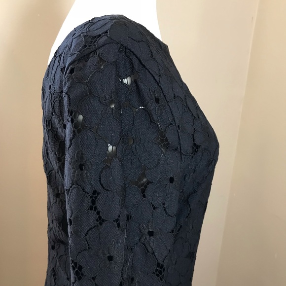DVF  Black Lace Dress - Picture 4 of 7